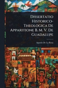bokomslag Dissertatio Historico-Theologica De Apparitione B. M. V. De Guadalupe