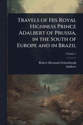 bokomslag Travels of His Royal Highness Prince Adalbert of Prussia, in the South of Europe and in Brazil