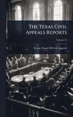 bokomslag Texas Civil Appeals Reports
