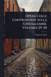 bokomslag Opera Colle Controversie Sulla Gerusalemme, Volumes 29-30