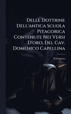 bokomslag Delle Dottrine Dell'antica Scuola Pitagorica Contenute Nei Versi D'oro, Del Cav. Domenico Capellina