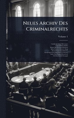 bokomslag Neues Archiv Des Criminalrechts