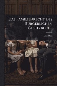 bokomslag Familienrecht Des BÃ1/4rgerlichen Gesetzbuchs