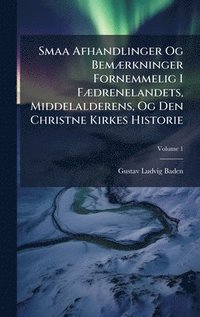 bokomslag Smaa Afhandlinger Og BemÃ]rkninger Fornemmelig I FÃ]drenelandets, Middelalderens, Og Den Christne Kirkes Historie