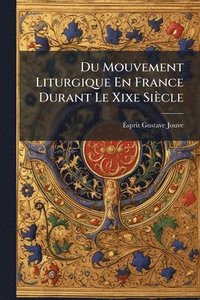 bokomslag Du Mouvement Liturgique En France Durant Le Xixe Siècle