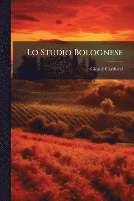 bokomslag Lo Studio Bolognese