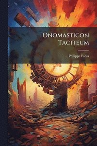 bokomslag Onomasticon Taciteum