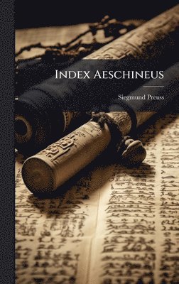bokomslag Index Aeschineus