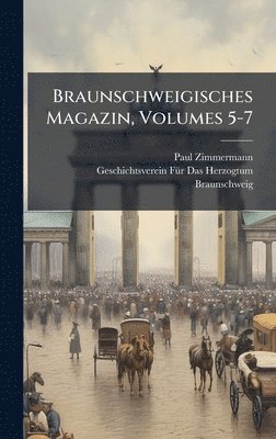 bokomslag Braunschweigisches Magazin, Volumes 5-7