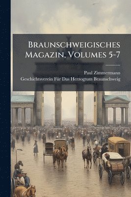 bokomslag Braunschweigisches Magazin, Volumes 5-7