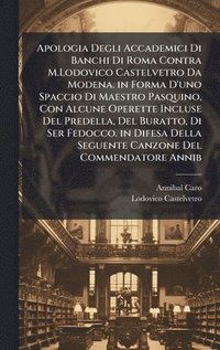 bokomslag Apologia Degli Accademici Di Banchi Di Roma Contra M.Lodovico Castelvetro Da Modena. in Forma D'uno Spaccio Di Maestro Pasquino, Con Alcune Operette I