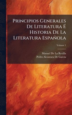 bokomslag Principios Generales De Literatura Ã¿ Historia De La Literatura Española
