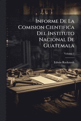 bokomslag Informe De La Comision Cientifica Del Instituto Nacional De Guatemala