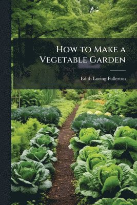 bokomslag How to Make a Vegetable Garden