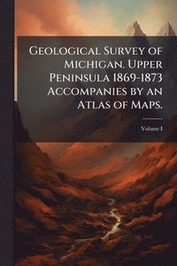 bokomslag Geological Survey of Michigan. Upper Peninsula 1869-1873 Accompanies by an Atlas of Maps.