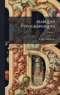 bokomslag Marques Typographiques