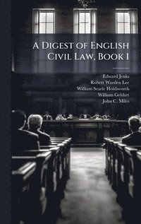 bokomslag Digest of English Civil Law, Book 1