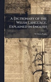 bokomslag Dictionary of the Welsh Language, Explained in English