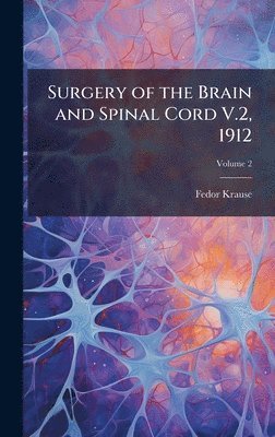 bokomslag Surgery of the Brain and Spinal Cord V.2, 1912
