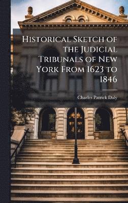 bokomslag Historical Sketch of the Judicial Tribunals of New York From 1623 to 1846