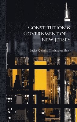 bokomslag Constitution & Government of ... New Jersey