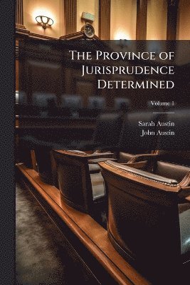 Sarah Austin, John Austin - Province of Jurisprudence Determined, Häftad