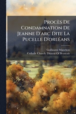 bokomslag Procès De Condamnation De Jeanne D'arc Dite La Pucelle D'orlÃ(c)ans
