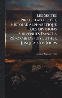 bokomslag Les Sectes Protestantes; Ou, Histoire AlphabÃ(c)tique Des Divisions Survenues Dans La RÃ(c)forme Depuis Luther Jusqu'a Nos Jours
