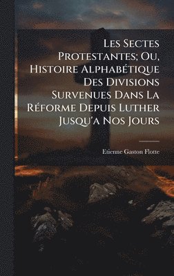 bokomslag Les Sectes Protestantes; Ou, Histoire AlphabÃ(c)tique Des Divisions Survenues Dans La RÃ(c)forme Depuis Luther Jusqu'a Nos Jours