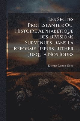 bokomslag Les Sectes Protestantes; Ou, Histoire AlphabÃ(c)tique Des Divisions Survenues Dans La RÃ(c)forme Depuis Luther Jusqu'a Nos Jours