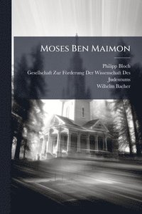 bokomslag Moses Ben Maimon