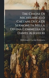 bokomslag Tre Chiose Di Michelangelo Caetani Duca Di Sermoneta Nella Divina Commedia Di Dante Alighieri