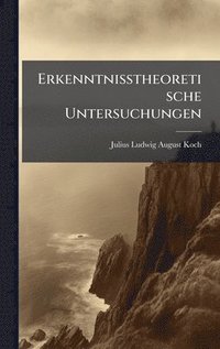 bokomslag Erkenntnisstheoretische Untersuchungen