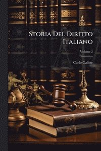 bokomslag Storia Del Diritto Italiano