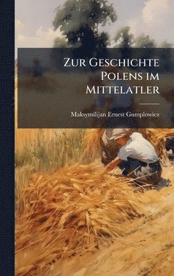 Maksymilijan Ernest Gumplowicz - Zur Geschichte Polens im Mittelatler, Inbunden