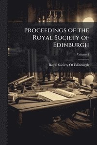 bokomslag Proceedings of the Royal Society of Edinburgh