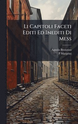 bokomslag Li Capitoli Faceti Editi Ed Inediti Di Mess