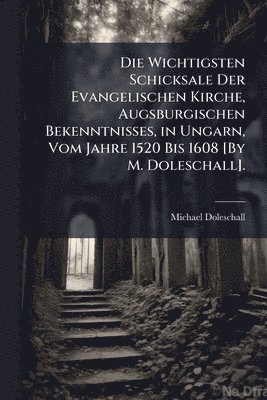 bokomslag Die Wichtigsten Schicksale Der Evangelischen Kirche, Augsburgischen Bekenntnisses, in Ungarn, Vom Jahre 1520 Bis 1608 [By M. Doleschall].