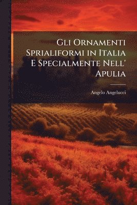 bokomslag Gli Ornamenti Sprialiformi in Italia E Specialmente Nell' Apulia