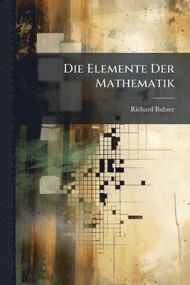 bokomslag Elemente Der Mathematik