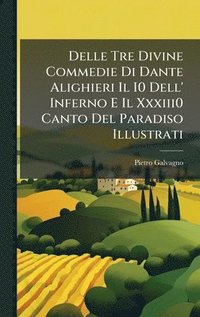 bokomslag Delle Tre Divine Commedie Di Dante Alighieri Il I0 Dell' Inferno E Il Xxxiii0 Canto Del Paradiso Illustrati