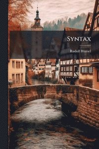 bokomslag Syntax