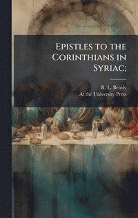 bokomslag Epistles to the Corinthians in Syriac;