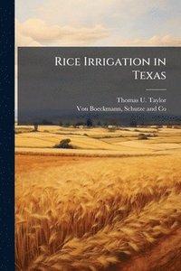 bokomslag Rice Irrigation in Texas