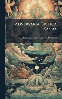 bokomslag Adversaria Critica Sacra