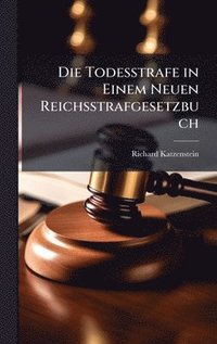 bokomslag Todesstrafe in Einem Neuen Reichsstrafgesetzbuch