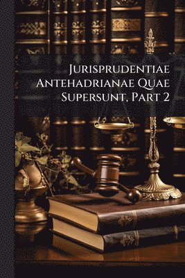 bokomslag Jurisprudentiae Antehadrianae Quae Supersunt, Part 2
