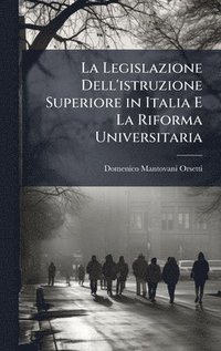 bokomslag La Legislazione Dell'istruzione Superiore in Italia E La Riforma Universitaria