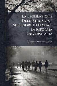 bokomslag Legislazione Dell'istruzione Superiore in Italia E La Riforma Universitaria