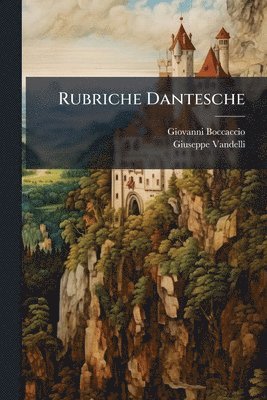 bokomslag Rubriche Dantesche